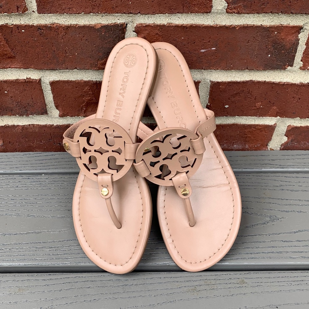 Tory Burch Miller Sandals in Light Make-up